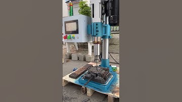 Khoan thử máy khoan tự động ASD-20 Unifast nhắp nhả liên tục