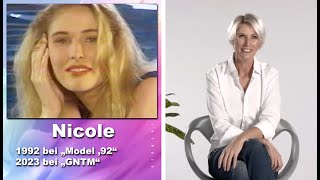 &quot;Model &#39;92&quot; mit der damals 18jährigen Nicole, heute &quot;Bestager -Model&quot; bei GNTM