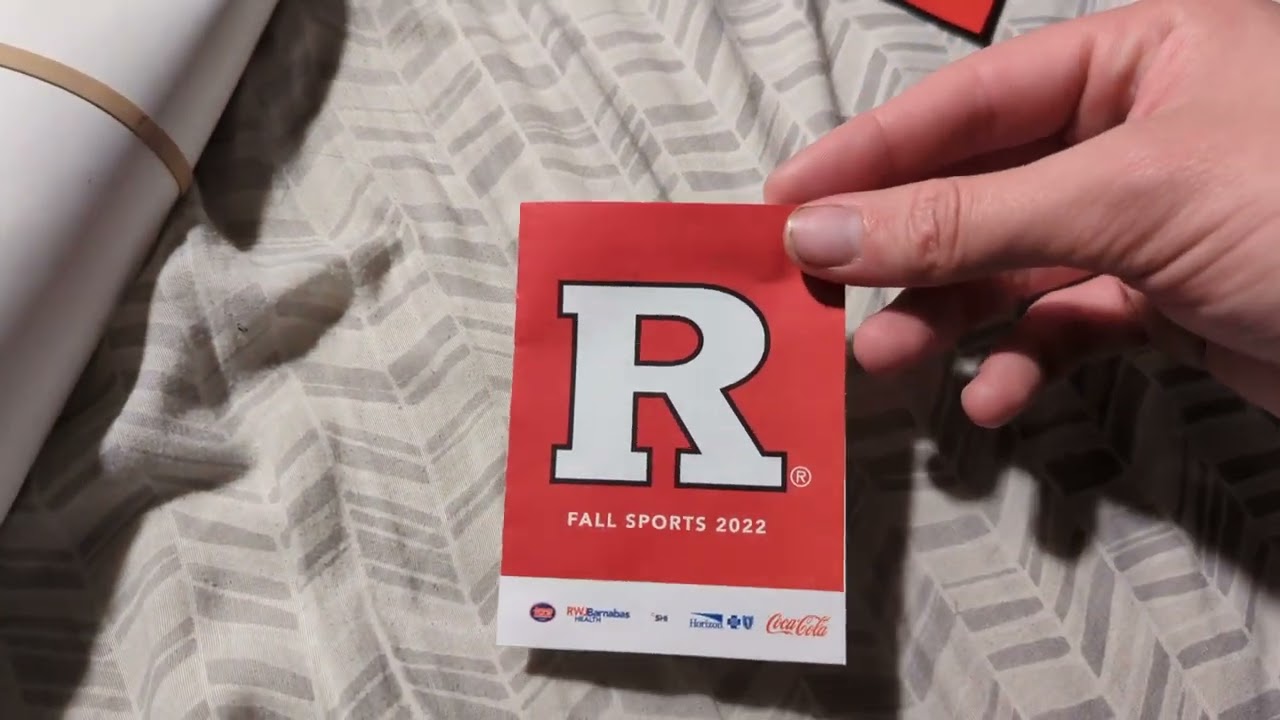 Rutgers 2022 Fall Sports Pocket Schedule, Magnet, & Women's Basketball Poster