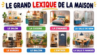 100 Mots Essentiels de la Maison en Français 🏠 | French Home Vocabulary