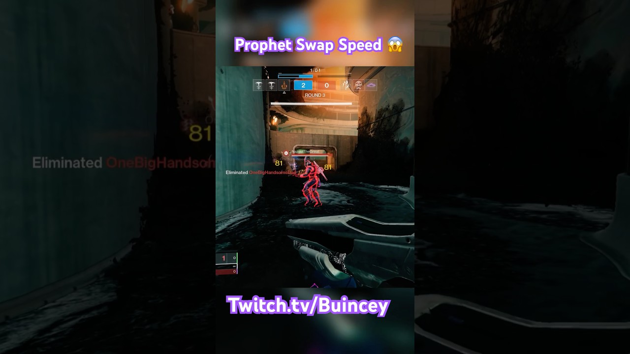 Prophet with threat detector closing time is nuts! 