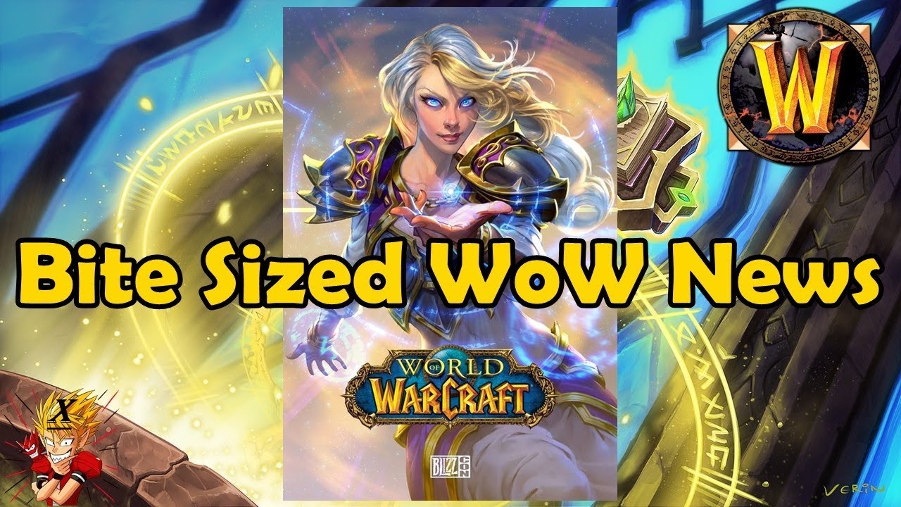 Wow X Pac Bite Sized WoW News - Darkmoon Faire, New wow Xpac, Sharding - YouTube