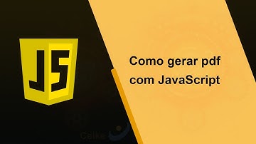 Como gerar pdf com JavaScript e jspdf