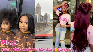 Vlog: Come With Me To Get My Hair Done By A Top Rated Stylist In Atlanta