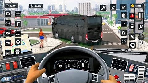 Indian Bus Driving Simulator Gameplay Part 1 - Harini Game Android Gameplay
