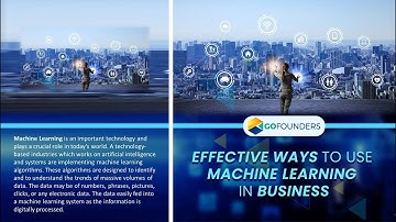 #ONPASSIVE​ BLOG VIDEO : How can you Utilize Machine Learning in Business