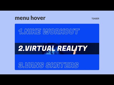 [TEASER] Stunning Creative Agency Interactive Hover Effects | CSS ONLY