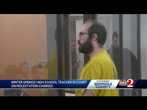 Deputies: Winter Springs High School teacher facing molestation charges