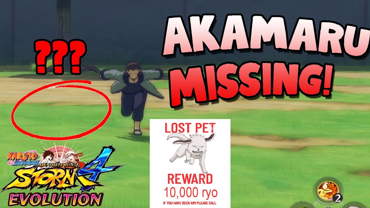 Akamaru Goes Missing in Naruto Storm 4 Evolution - News Report - YouTube