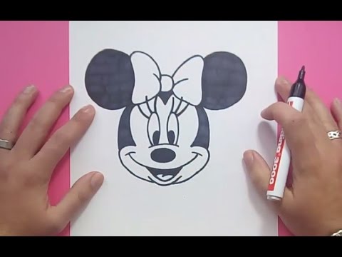 Como dibujar a Minnie paso a paso 2 - Disney | How to draw Minnie 2 -  Disney - thptnganamst.edu.vn