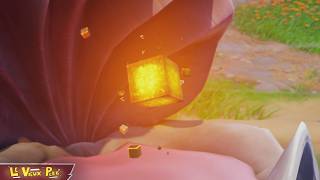 "TROUVER TOUS LES CUBES DU CHAOS DANS OU AUTOUR DES PONTONS PITTORESQUES" FORTNITE
