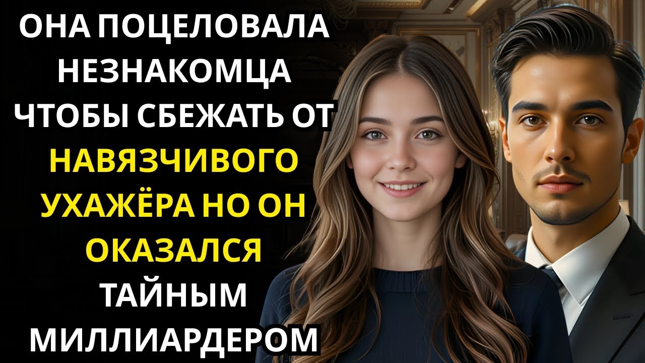 Она поцеловала незнакомца, чтобы сбежать… а он оказался МИЛЛИАРДЕРОМ-СЕО!