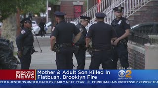 Mother, Son Die In Flatbush Fire