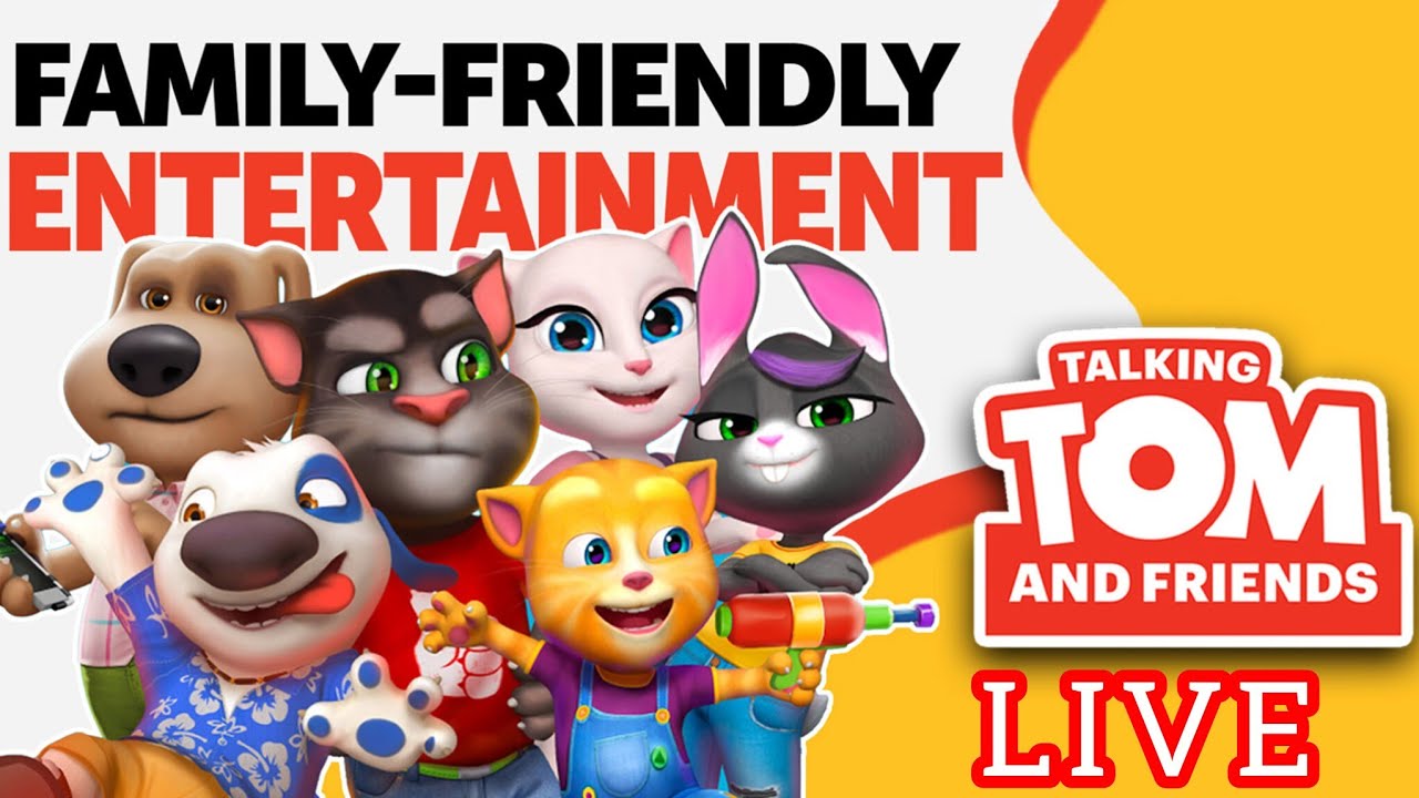 TALKING TOM LIVE ON FUN || OG-PETET #shartsfeed #talkingtom #tom  #livenow