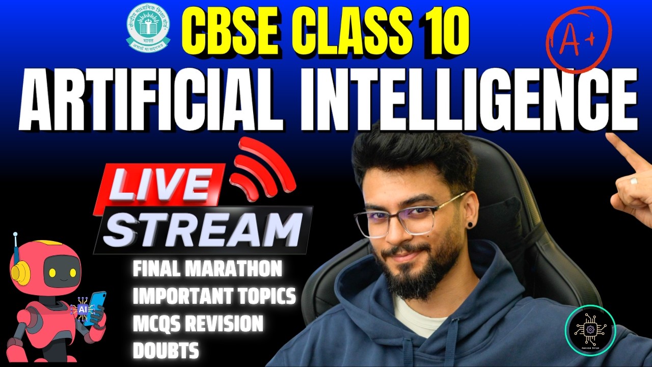 Class 10 : 5 AM FINAL MARATHON | Revision & MCQs | Artificial Intelligence | CBSE 2026