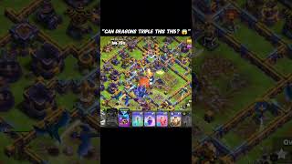 Title🔥 TH15 Dragon Attack | Easy 3 Star ⭐⭐⭐ Clash of Clans #shorts #clashofclans #coc #th15 #clanwar