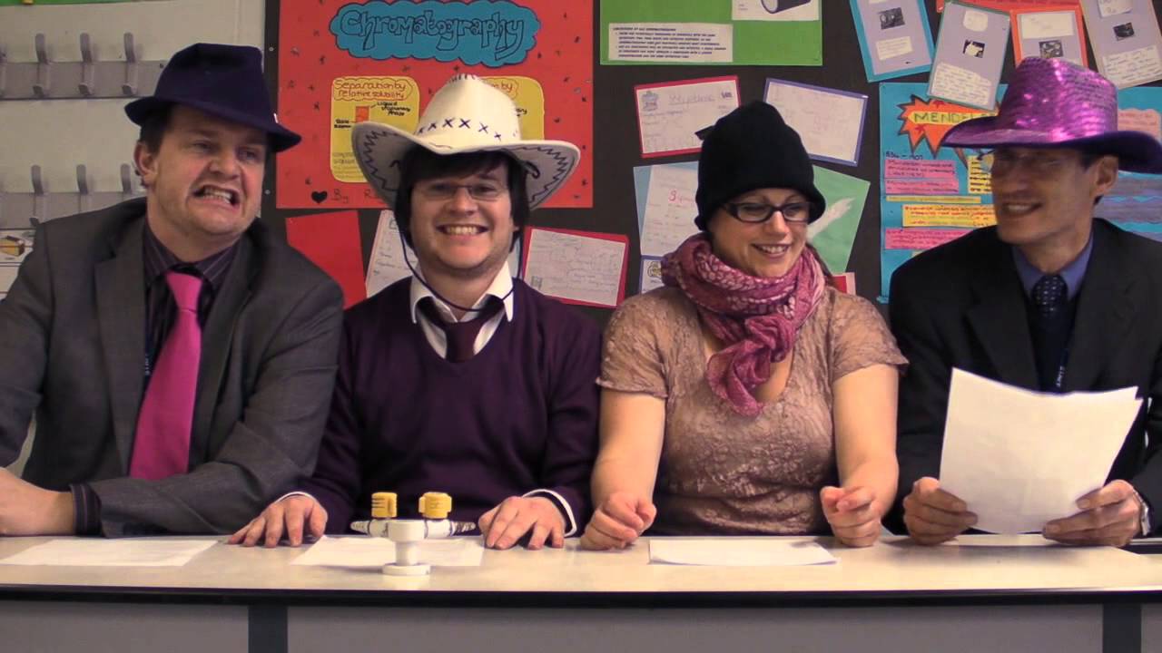 Finham science teachers singing their variables song! - YouTube