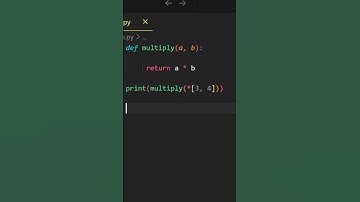 Unpack arguments in function call in Python  #coding #python #programming