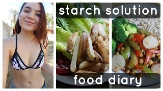 What I Ate Today // Starch Solution for Weight Loss
