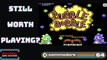 Is Bubble Bobble really one of the best C64 games?