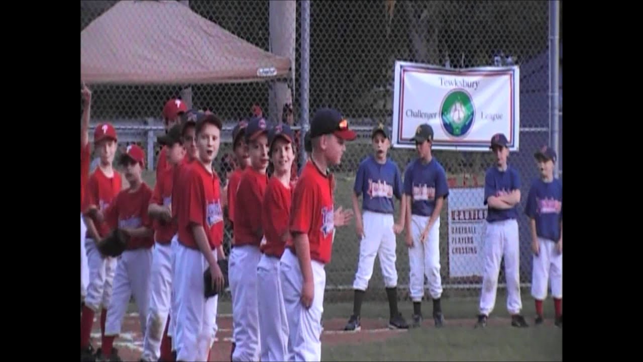 Tewksbury Youth Baseball 2011 AAA All Star Game YouTube