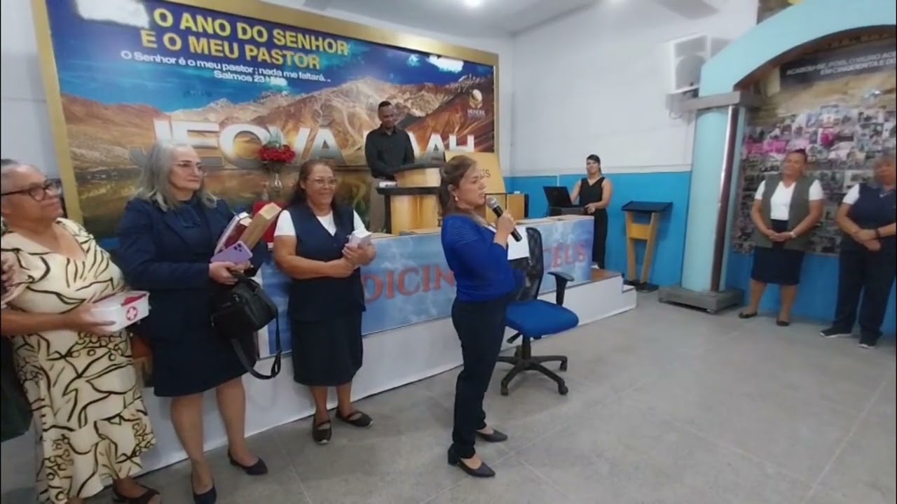 Homenagem de Aniversário ao Pastor Thiago - Peça Teatral, Discurso e Bênção - Grupo Rosa de Saron