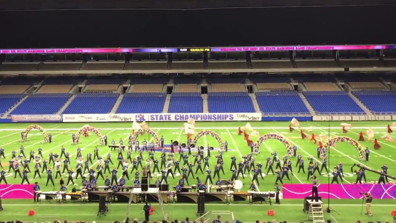 UIL State Marching Contest 2021 5A Compilation YouTube