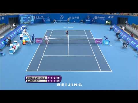 Carla Suarez Navarro 2015 China Open Hot Shot