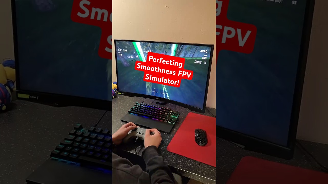 FPV Drone Simulator – Perfecting Speed & Flow 🎮 