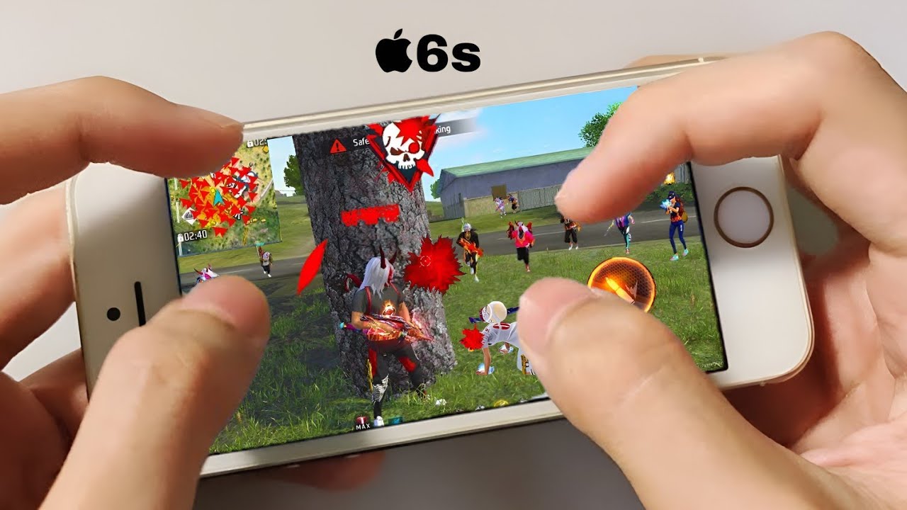 iphone 6s Free Fire Handcam gameplay + 1gb ram in 2026🔥