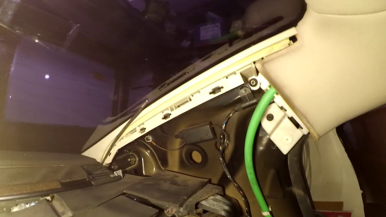Ремонт шторок bmw