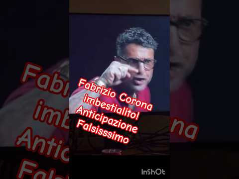 Video Fabrizio Corona imbestialito per il sequestro di Falsisssimo! Esclusiva Freskoni