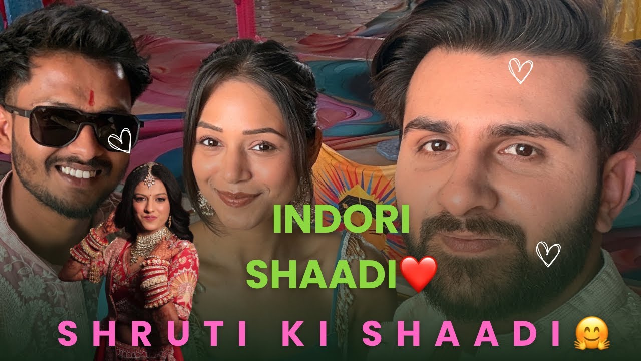 INDORI SHAADI | HALDI & DJ | SHRUTI KI SHAADI❤️ 