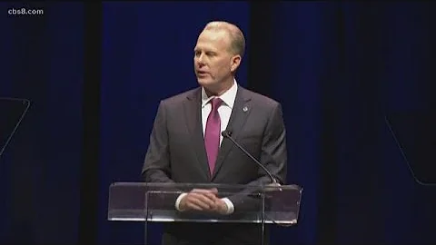 Mayor Kevin Faulconer delivers his final State of City address