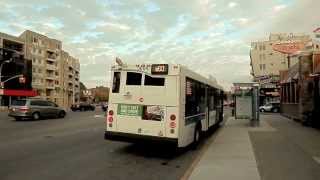 MTA BUS: 109th Ave Bound Orion 7 "OG" [#3695] Q60 at Queens Blvd and 51st Avenue