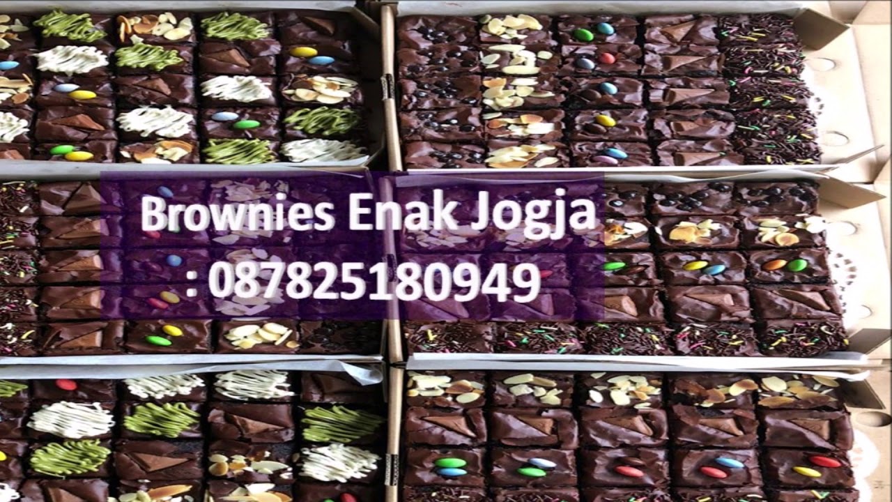 BROWNIES ENAK JOGJA, WA/HP 087825180949 YouTube