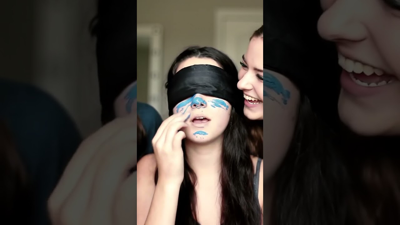 Blindfolded Eyeshadow Challenge = DISASTER! 藍臘‍♀️