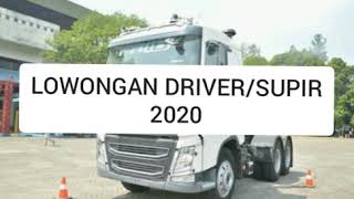 Loker Driver Terbaru bulan Juli 2020