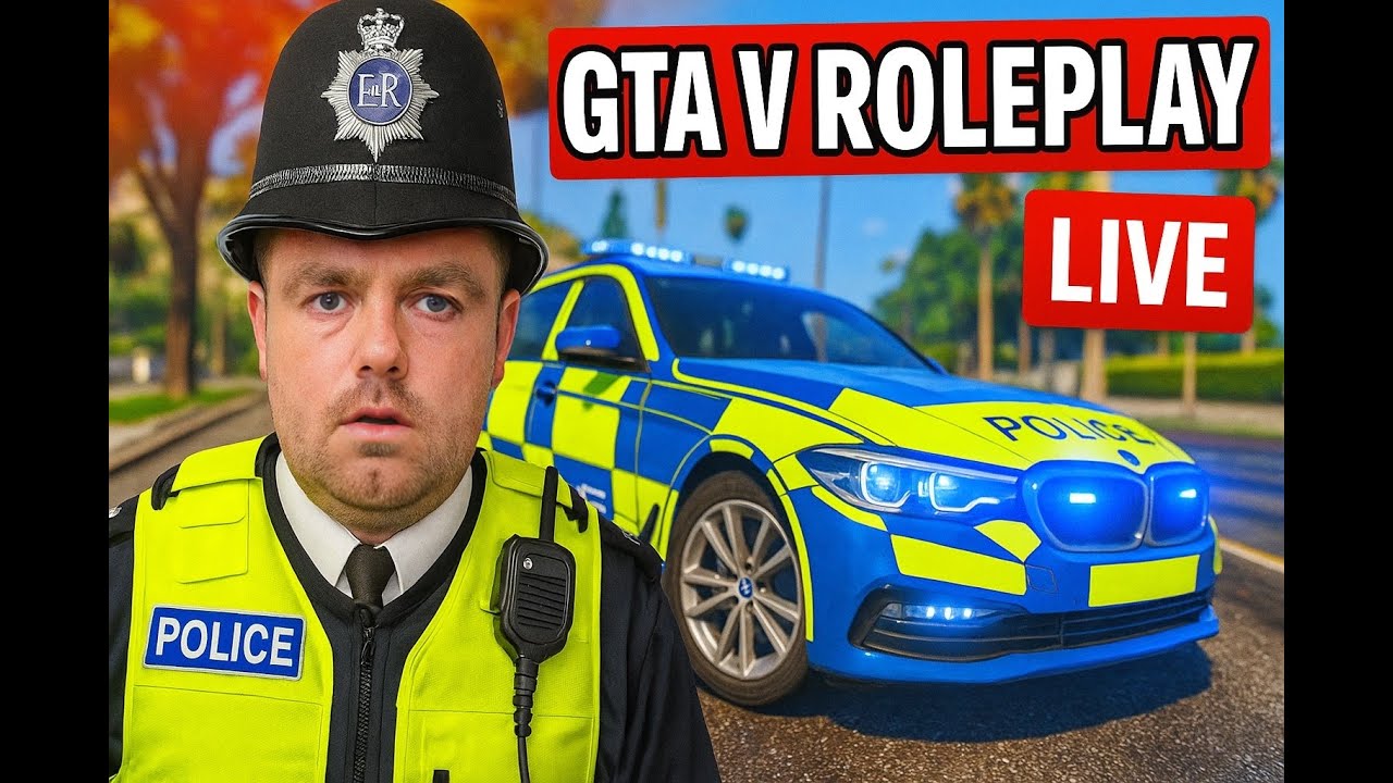 Tom Roberts!  | 🚨UK POLICE🚨 | GTA V RP | 🚓 Owner of Unmatched RP 🚓 !merch !ls