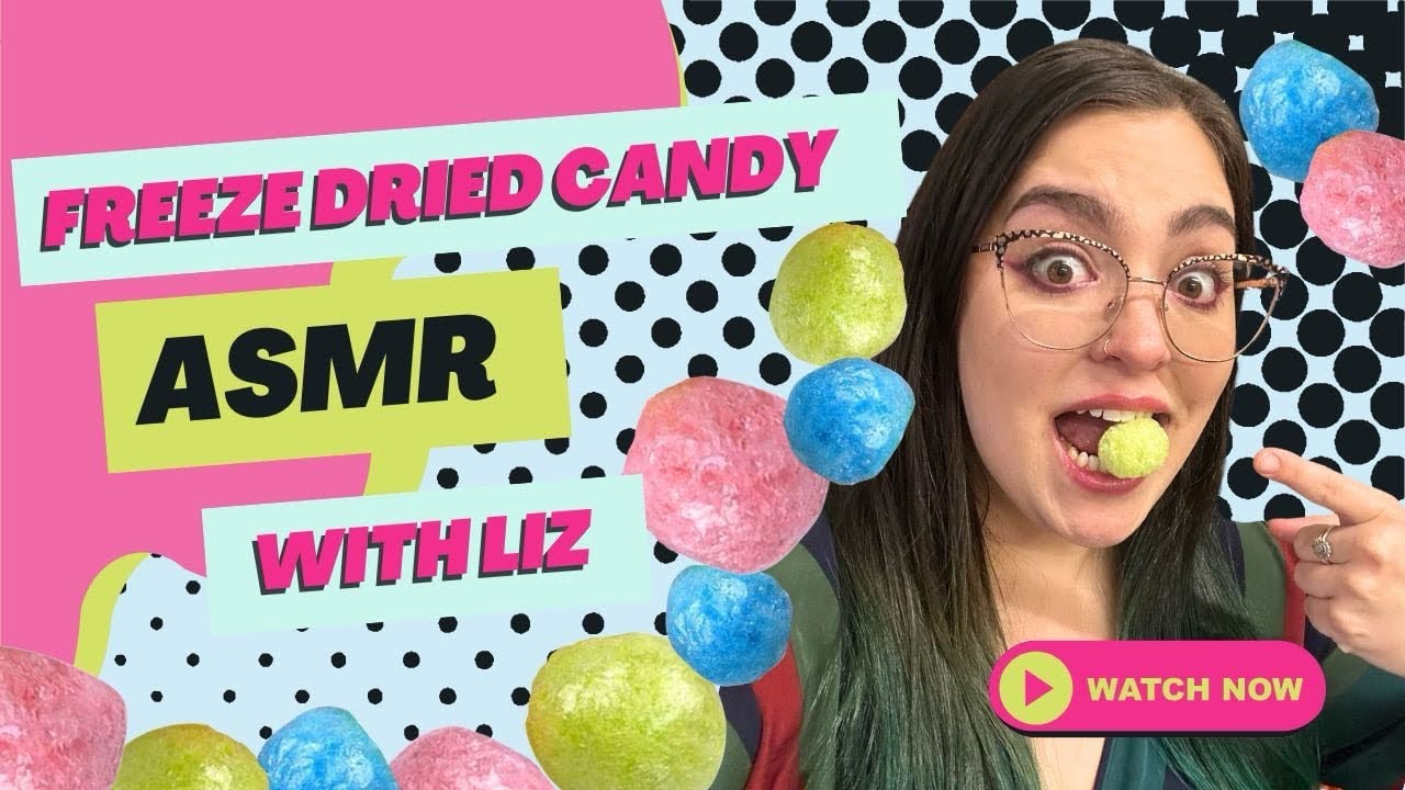 Freeze Dried Candy Crunchy ASMR Oddly Satisfying! - YouTube