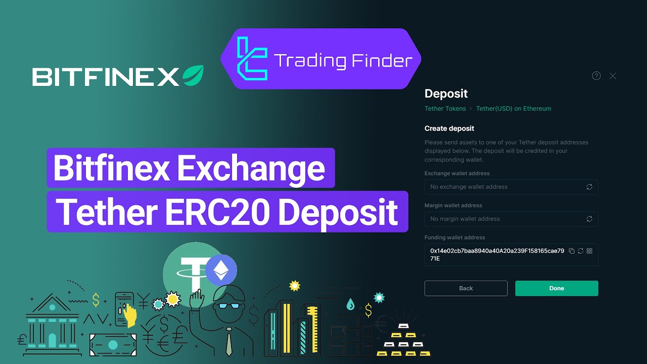 💸 Bitfinex Tether ERC20 Deposit 2025 [Manual or with QR Code in 6 Steps]