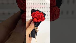 Diy Cute Mini Rose Flower Bouquet