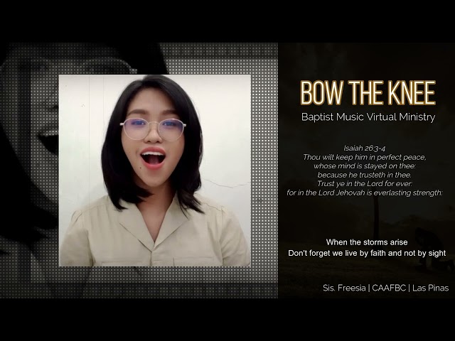Bow the Knee | Baptist Music Virtual Ministry | Solo class=