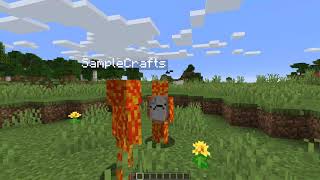 I created shadow clones in Minecraft