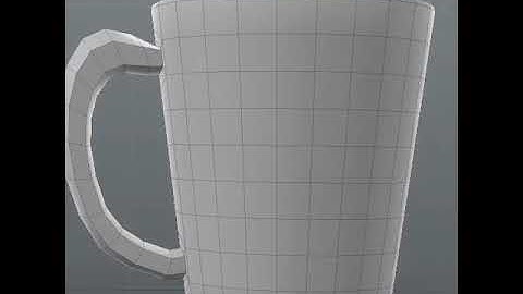 Modo Beginner Tutorial - Modeling a Coffee Mug