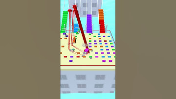 Bridge Race All Levels Gameplay Android,ios Levels 656 #Shorts
