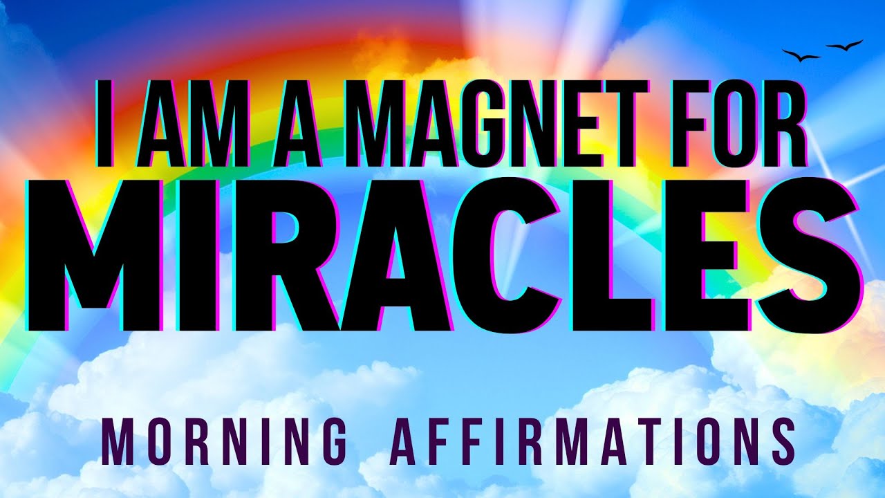 Как только вы это услышите, чудеса будут происходить повсюду ✨ Позитивные утренние чудесные аффир...