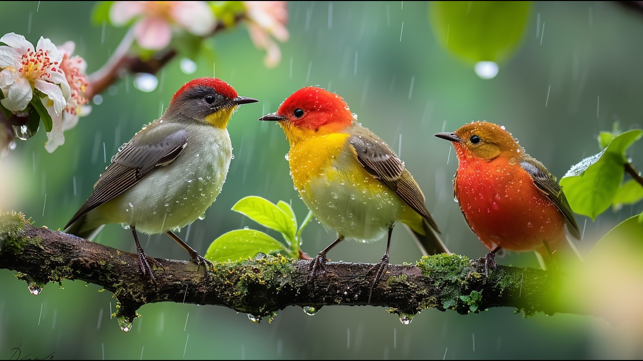 Relaxing Piano with Bird Sounds | Soothing Nature Sounds for Balance ...