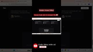 Premium Hover Animation That Makes Websites Look Expensive 💎 #uidesign #frontend #css