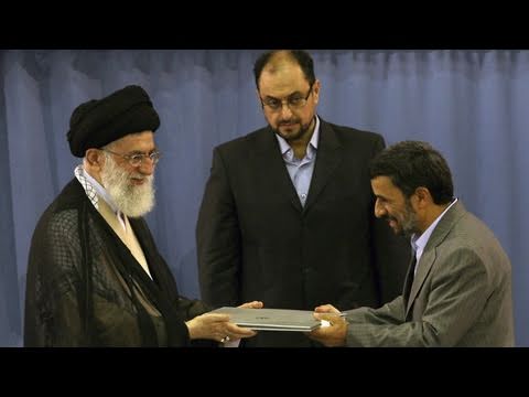 ايران خلافات علنية بين احمدي نجاد وخامنئي
